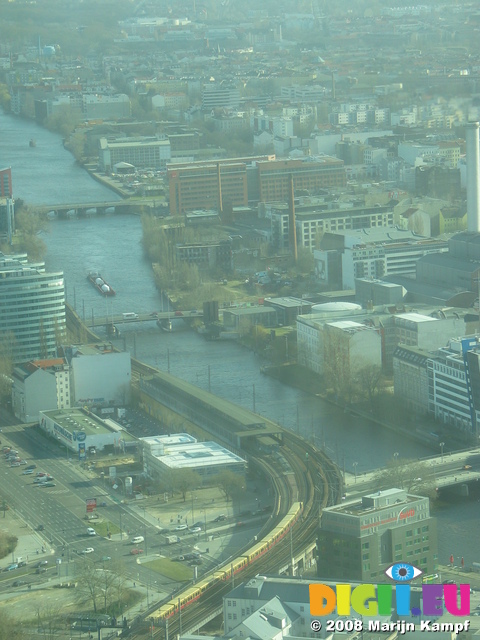 25375 River Spree from Fernsehturm Berlin (TV Tower)